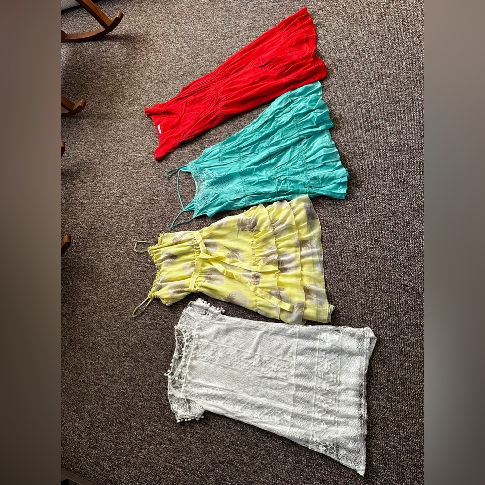 Lot of four sundresses